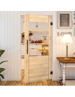 Pendeltür - Country Astkiefer Model 12 - modernes Zuhause