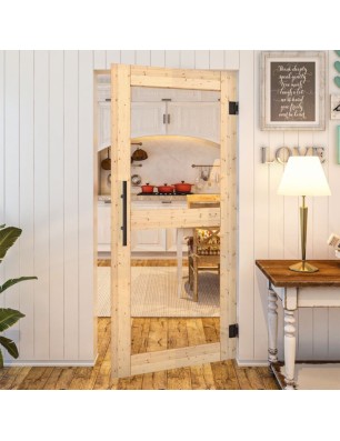 Pendeltür - Country Astkiefer Model 21 - modernes Zuhause