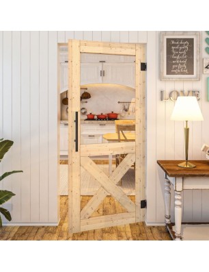 Pendeltür - Country Astkiefer Model 51 - modernes Zuhause