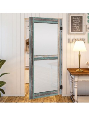 Pendeltür - Country Bunt geplankt Model 23-modernes Zuhause