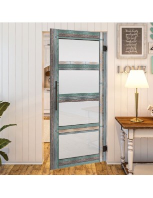 Pendeltür - Country Bunt geplankt Model 35-modernes Zuhause