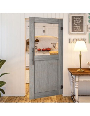 Pendeltür - Country Graueiche Model 22 - modernes Zuhause