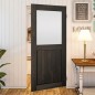 Pendeltür - Country Schwarz gebeizt Modell 23 Pendeltür - Country Schwarz gebeizt Modell 23