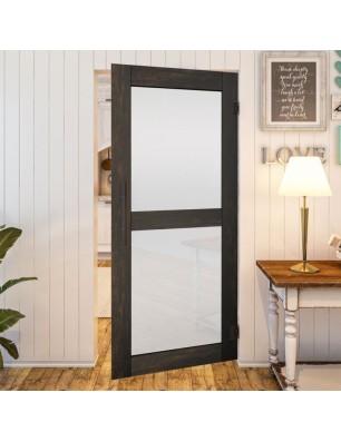 Pendeltür - Country Schwarz gebeizt Model 24