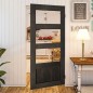 Pendeltür - Country Schwarz gebeizt Modell 32 Pendeltür - Country Schwarz gebeizt Modell 32