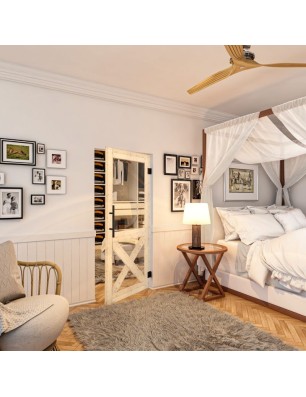 Pendeltür - Country Astkiefer Model 51 - modernes Zuhause