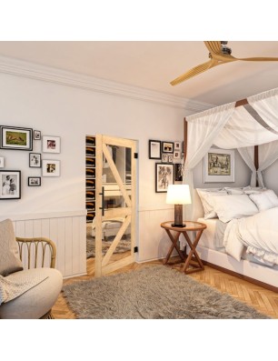 Pendeltür - Country Sonoma Eiche Model 41 - modernes Zuhause