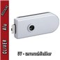 Glastürbeschlag OLIVER SET - Aluminium Glastürbeschlag OLIVER SET - Aluminium