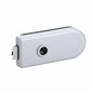 Glastürbeschlag OLIVER SET - Aluminium Glastürbeschlag OLIVER SET - Aluminium