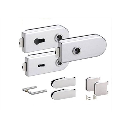 Glastürbeschlag OLIVER - Edelstahl