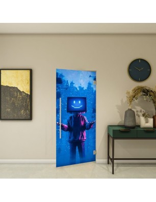 Pendeltür - Fotoprint Model 86 für ein modernes Zuhause