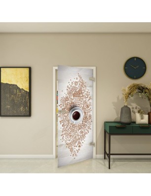 Ganzglastür - Fotoprint Model 103 für ein modernes Zuhause