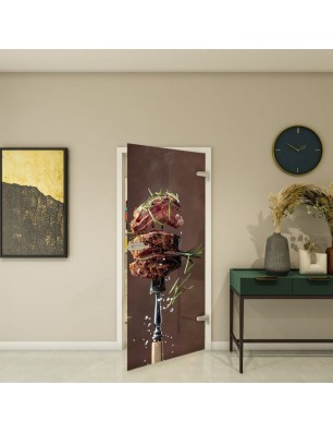 Ganzglastür - Fotoprint Model 114 für ein modernes Zuhause