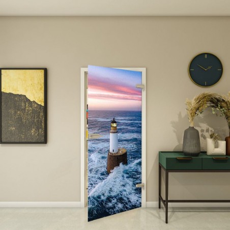 Ganzglastür - Fotoprint Model 124 für ein modernes Zuhause