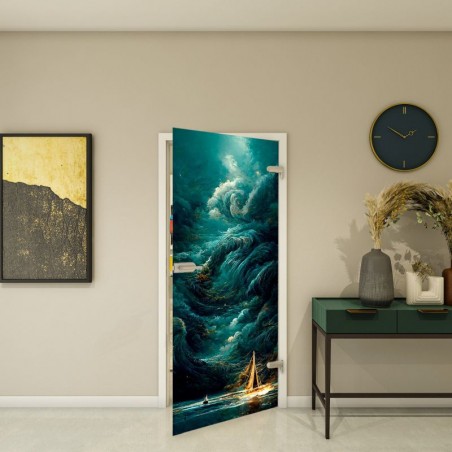 Ganzglastür - Fotoprint Model 139 für ein modernes Zuhause