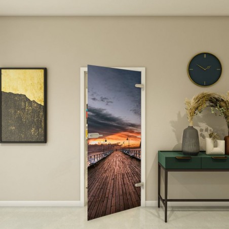 Ganzglastür - Fotoprint Model 141 für ein modernes Zuhause