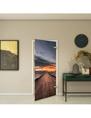 Ganzglastür - Fotoprint Model 141 für ein modernes Zuhause