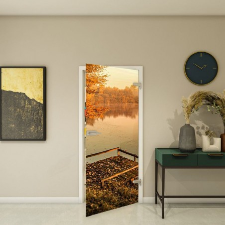 Ganzglastür - Fotoprint Model 154 für ein modernes Zuhause