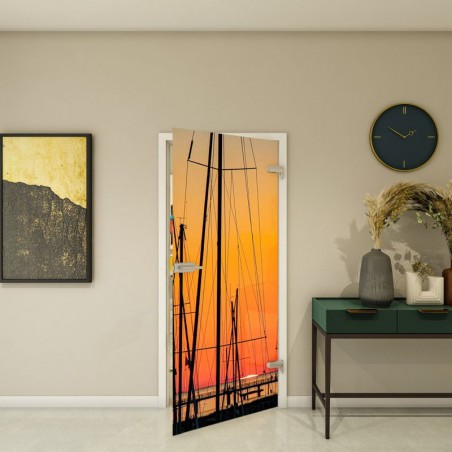 Ganzglastür - Fotoprint Model 156 für ein modernes Zuhause