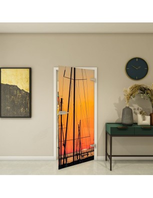 Ganzglastür - Fotoprint Model 156 für ein modernes Zuhause