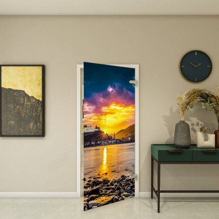 Ganzglastür - Fotoprint Model 166 für ein modernes Zuhause