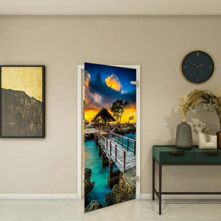 Ganzglastür - Fotoprint Model 185 für ein modernes Zuhause