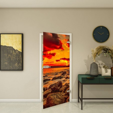 Ganzglastür - Fotoprint Model 195 für ein modernes Zuhause