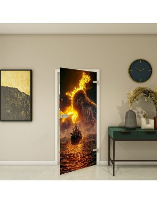 Ganzglastür - Fotoprint Model 225 für ein modernes Zuhause