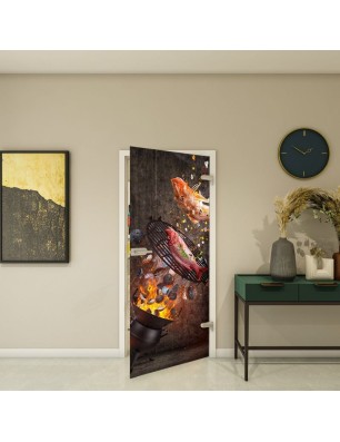 Ganzglastür - Fotoprint Model 287 für ein modernes Zuhause