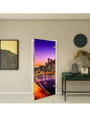 Ganzglastür - Fotoprint Model 329 für ein modernes Zuhause