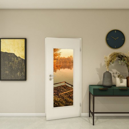 Lichtausschnitt - Fotoprint Model 154 - modernes Zuhause