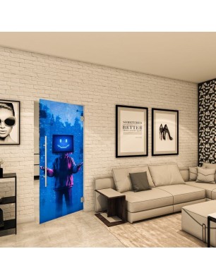 Pendeltür - Fotoprint Model 86 für ein modernes Zuhause