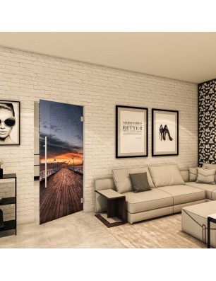 Pendeltür - Fotoprint Model 141 für ein modernes Zuhause