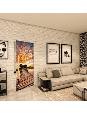 Pendeltür - Fotoprint Model 155 für ein modernes Zuhause