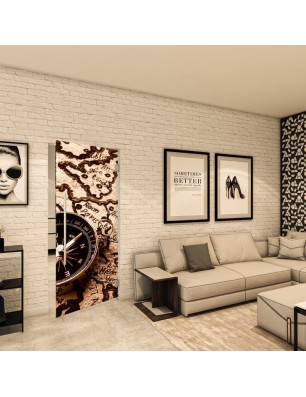 Pendeltür - Fotoprint Model 163 für ein modernes Zuhause