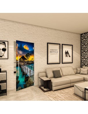 Pendeltür - Fotoprint Model 185 für ein modernes Zuhause