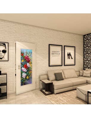 Lichtausschnitt - Fotoprint Model 22 - modernes Zuhause