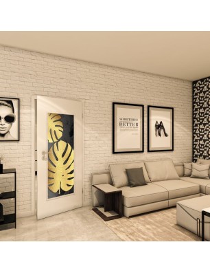 Lichtausschnitt - Fotoprint Model 32 - modernes Zuhause