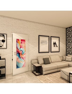 Lichtausschnitt - Fotoprint Model 35 - modernes Zuhause