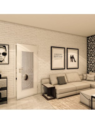 Lichtausschnitt - Fotoprint Model 39 - modernes Zuhause