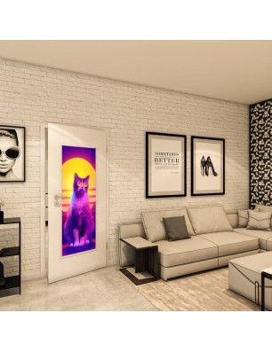 Lichtausschnitt - Fotoprint Model 84 - modernes Zuhause