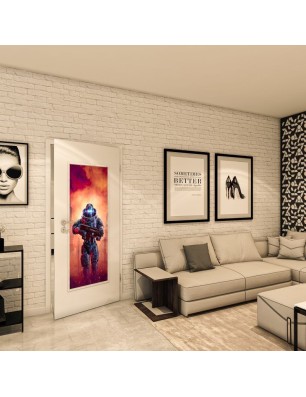 Lichtausschnitt - Fotoprint Model 85 - modernes Zuhause