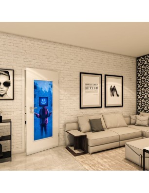 Lichtausschnitt - Fotoprint Model 86 - modernes Zuhause