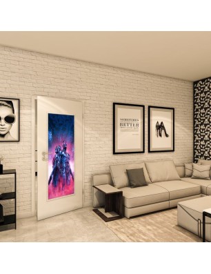 Lichtausschnitt - Fotoprint Model 87 - modernes Zuhause