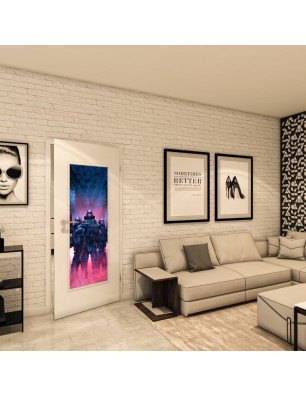 Lichtausschnitt - Fotoprint Model 89 - modernes Zuhause