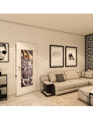 Lichtausschnitt - Fotoprint Model 108 - modernes Zuhause