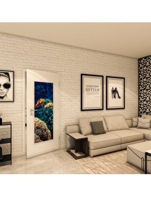 Lichtausschnitt - Fotoprint Model 123 - modernes Zuhause