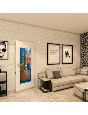 Lichtausschnitt - Fotoprint Model 128 - modernes Zuhause