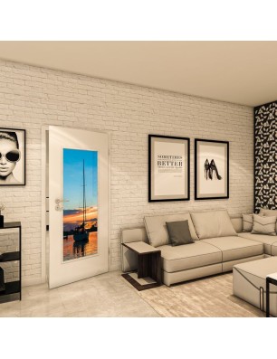 Lichtausschnitt - Fotoprint Model 135 - modernes Zuhause