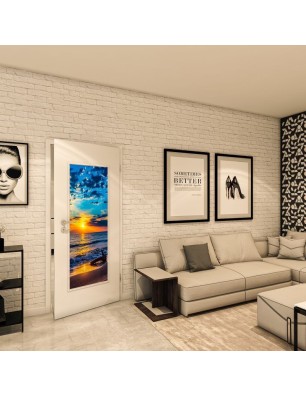 Lichtausschnitt - Fotoprint Model 146 - modernes Zuhause